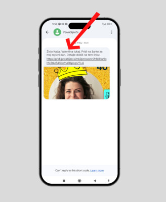 Sms vabilo za rojstni dan