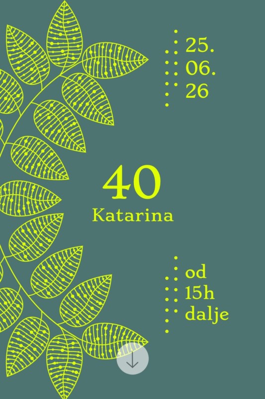 Vabilo za rojstni dan 01