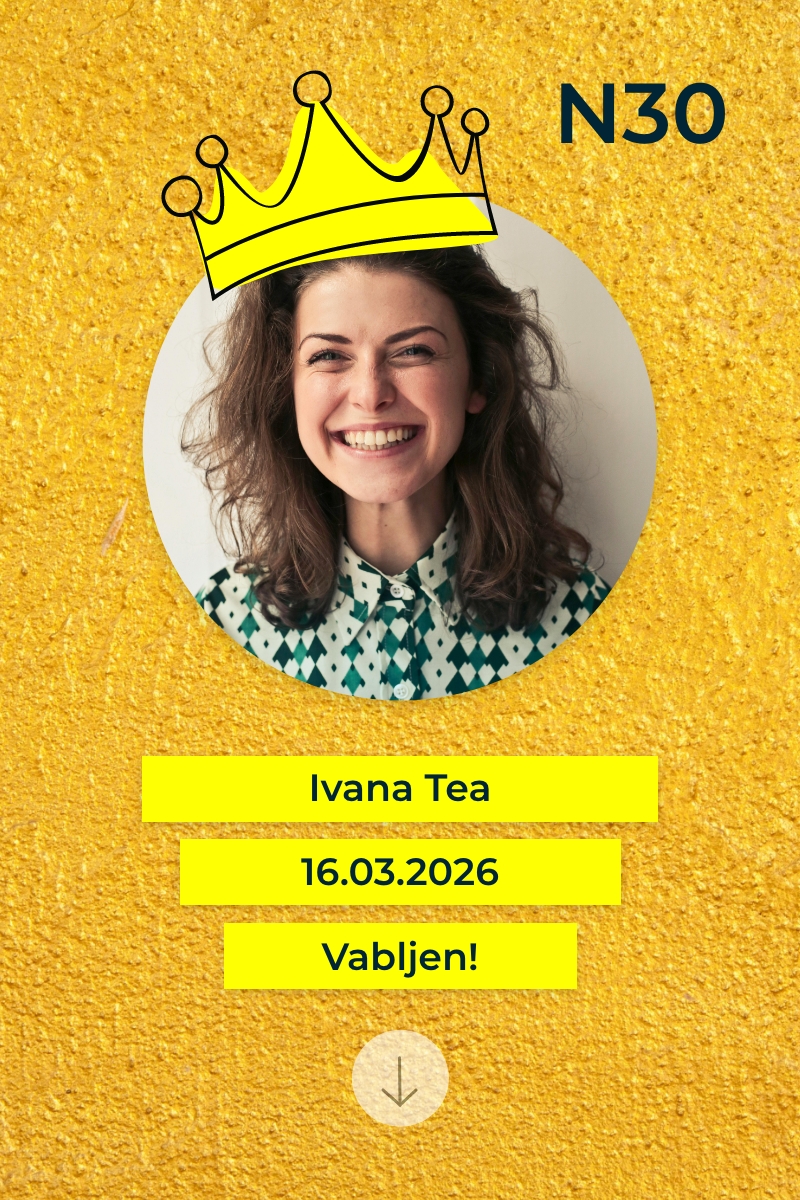 Vabilo za rojstni dan 04