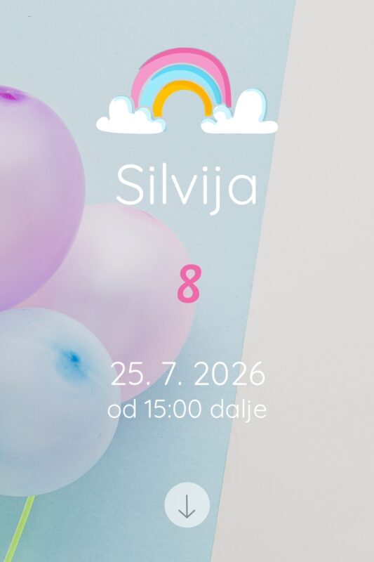 Vabilo za rojstni dan otroci 05