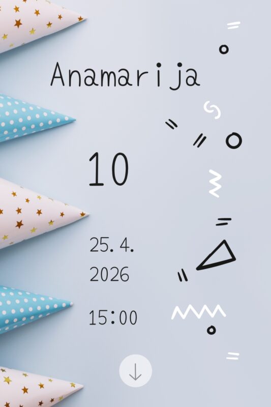 Vabilo za rojstni dan otroci 07