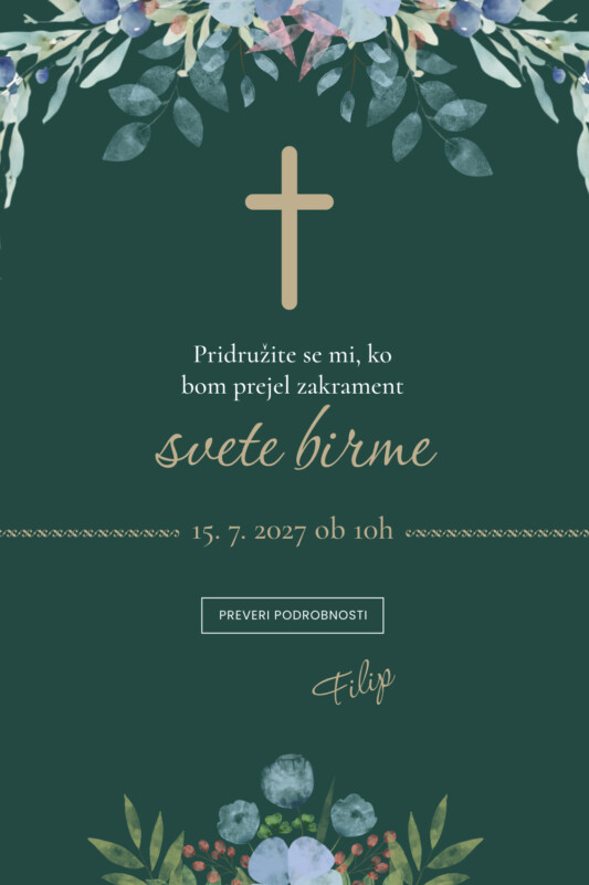 Vabila za birmo 06